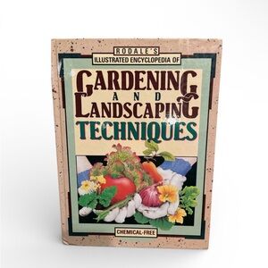 Vintage Gardening and Landscaping Techniques Book-Hardcover